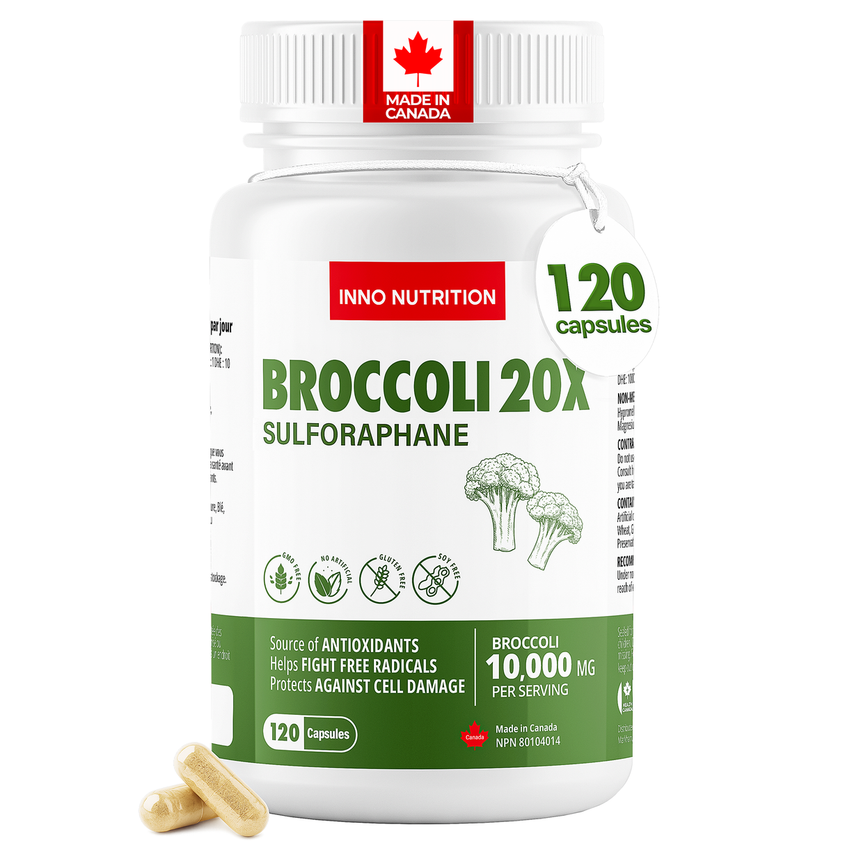 Broccoli 20X 120 Caps