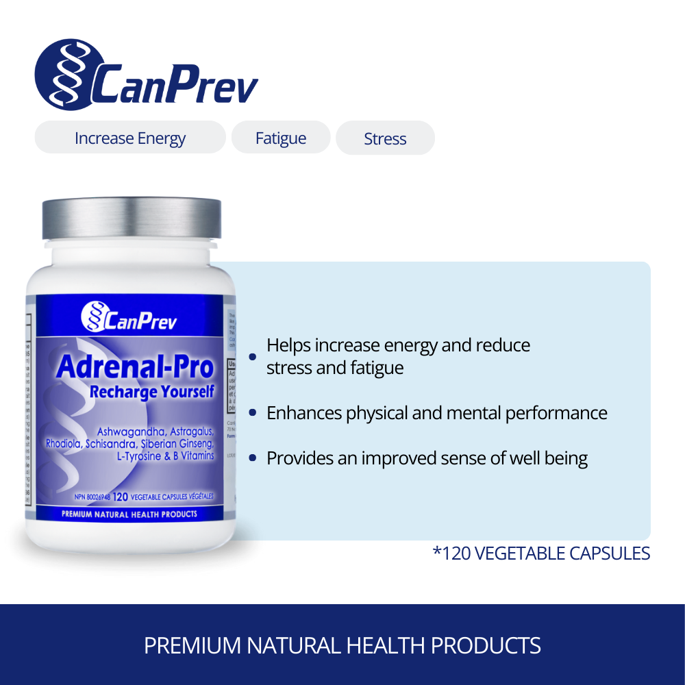 Adrenal-Pro Recharge Yourself 120 Veggie Capsules