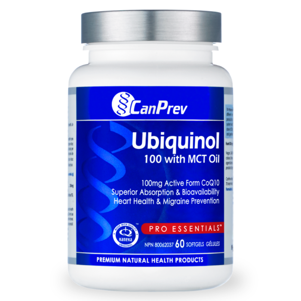 Ubiquinol 100 with MCT Oil 60 Softgels