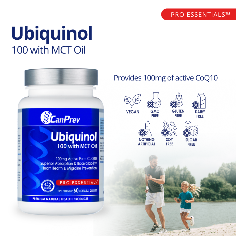 Ubiquinol 100 with MCT Oil 60 Softgels