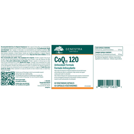 CoQ10 120 60 Capsules