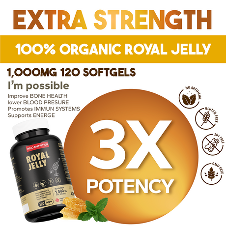 Royal Jelly 120 Softgels