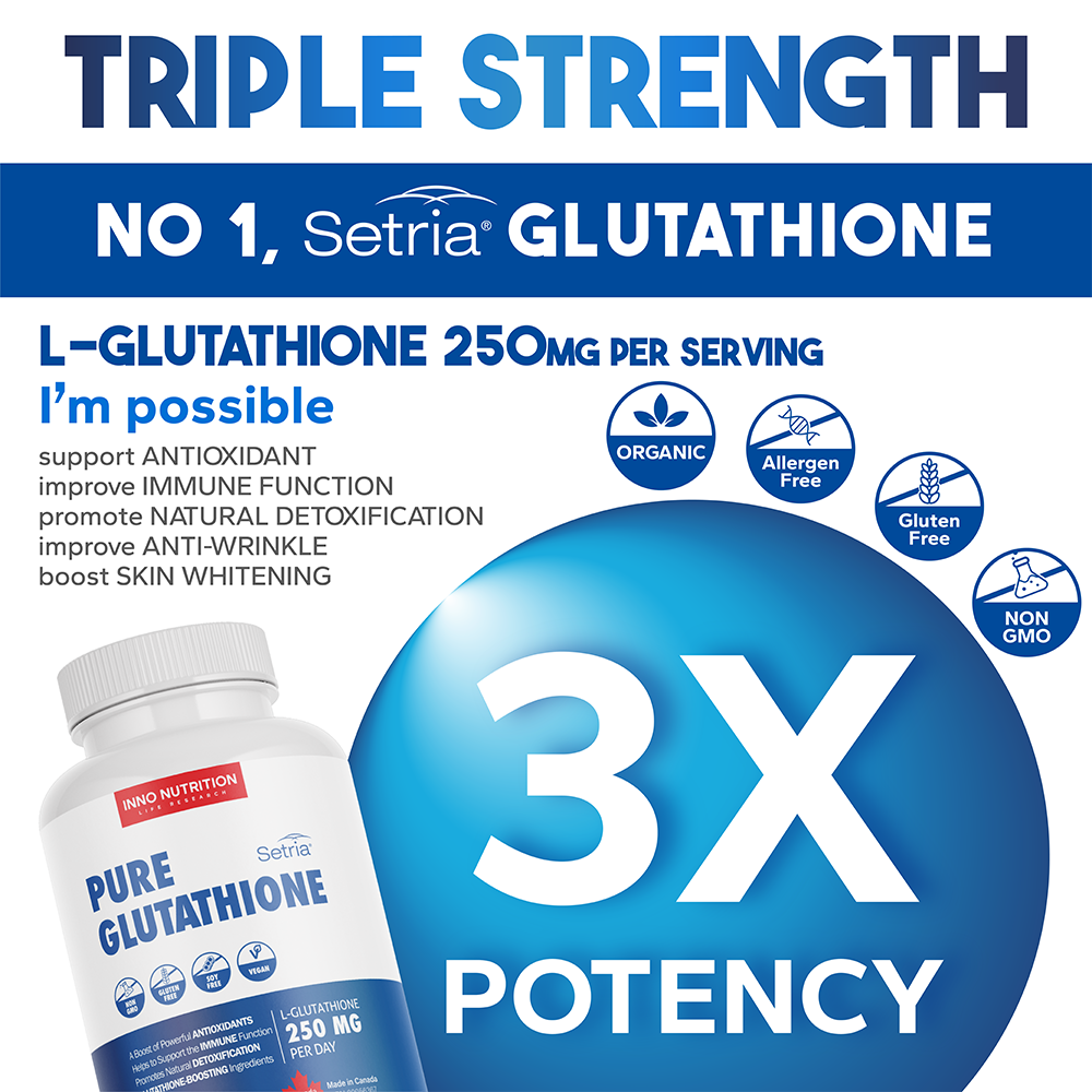 Setria Pure Glutathione 250 mg 75 Caps