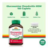 Glucosamine Chondroitin MSM 1,300 mg 120 Caps