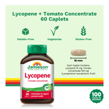 Lycopene + Tomato concentrate 60 Caplets