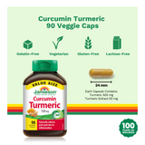 Curcumin Turmeric 550 mg 90 Veggie Caps