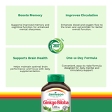 Ginkgo Biloba 4,400 mg 60+30 Caplets