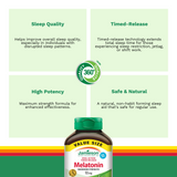 Melatonin 10 mg Timed Release 100 Caplets