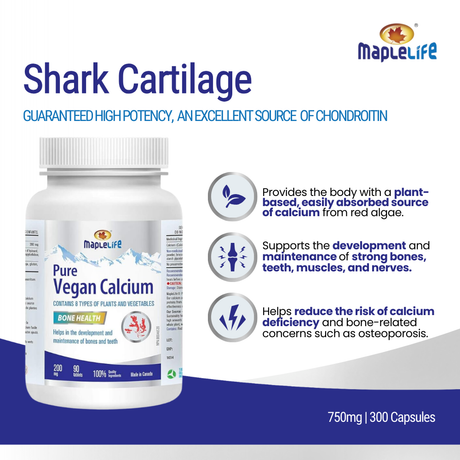 Vegan Calcium 200 mg 90 Tablets