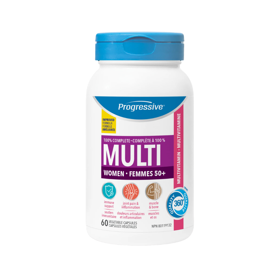 Multivitamin For Adult Women 50+ 60 Veggie Caps