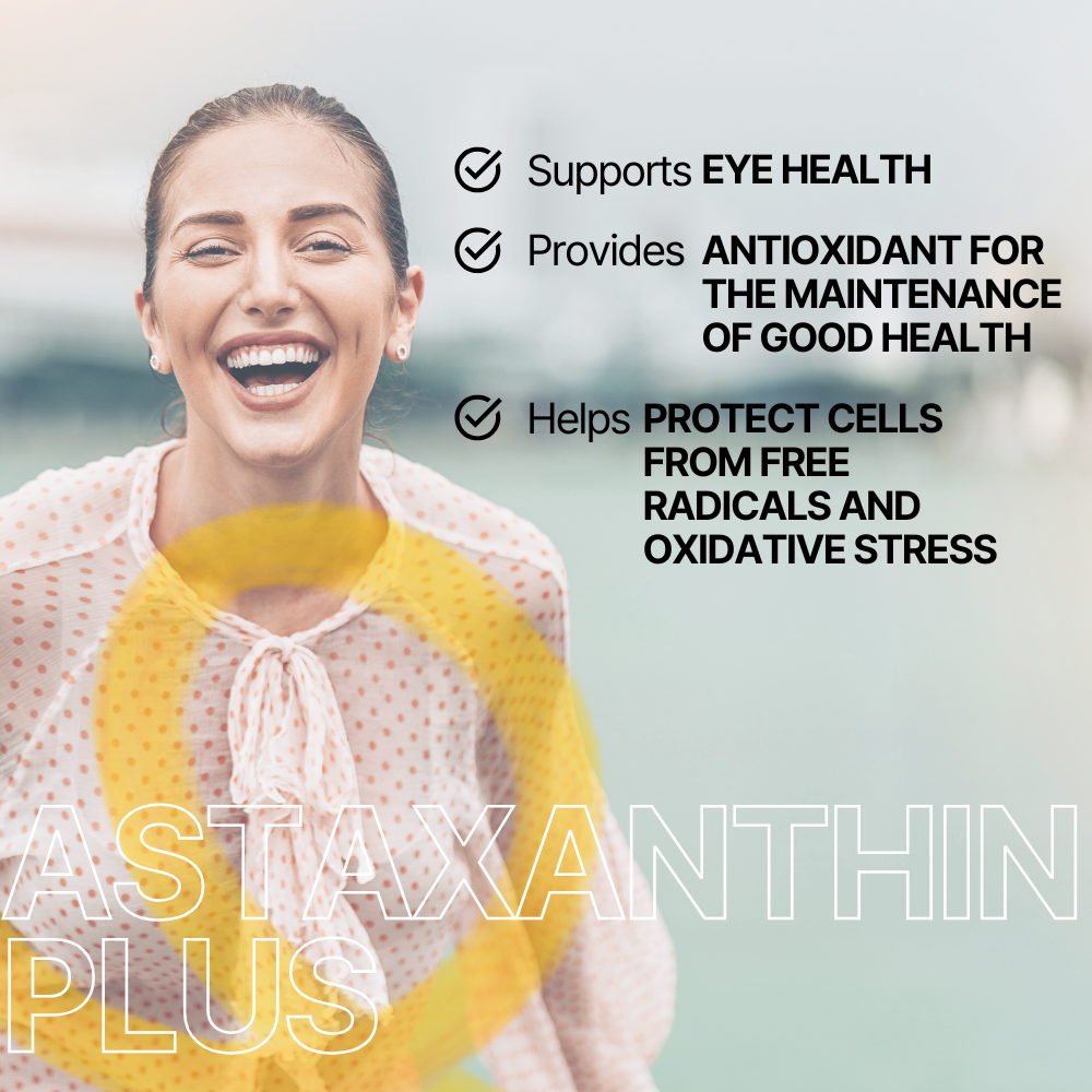 Astaxanthin Plus 4 mg, 60 Softgels