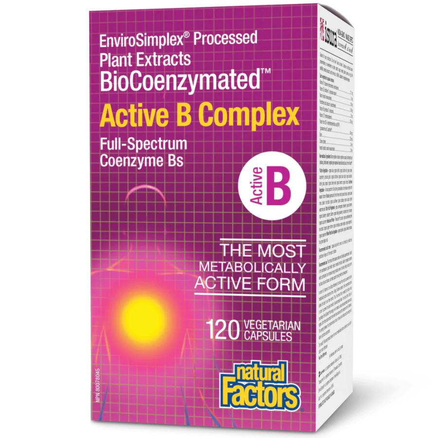 BioCoenzymated Active B Complex, 120 Veggie Caps