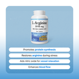 L-Arginine 1000 mg 180 Tablets