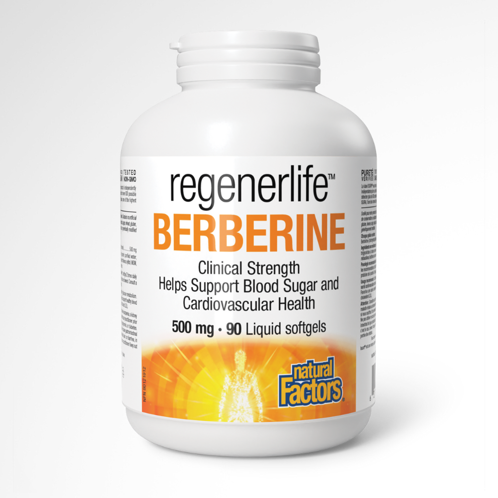 Regenerlife Berberine 500 mg 90 Liquid Softgels