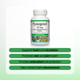Pycnogenol 25 mg 60 Vegetarian Capsules