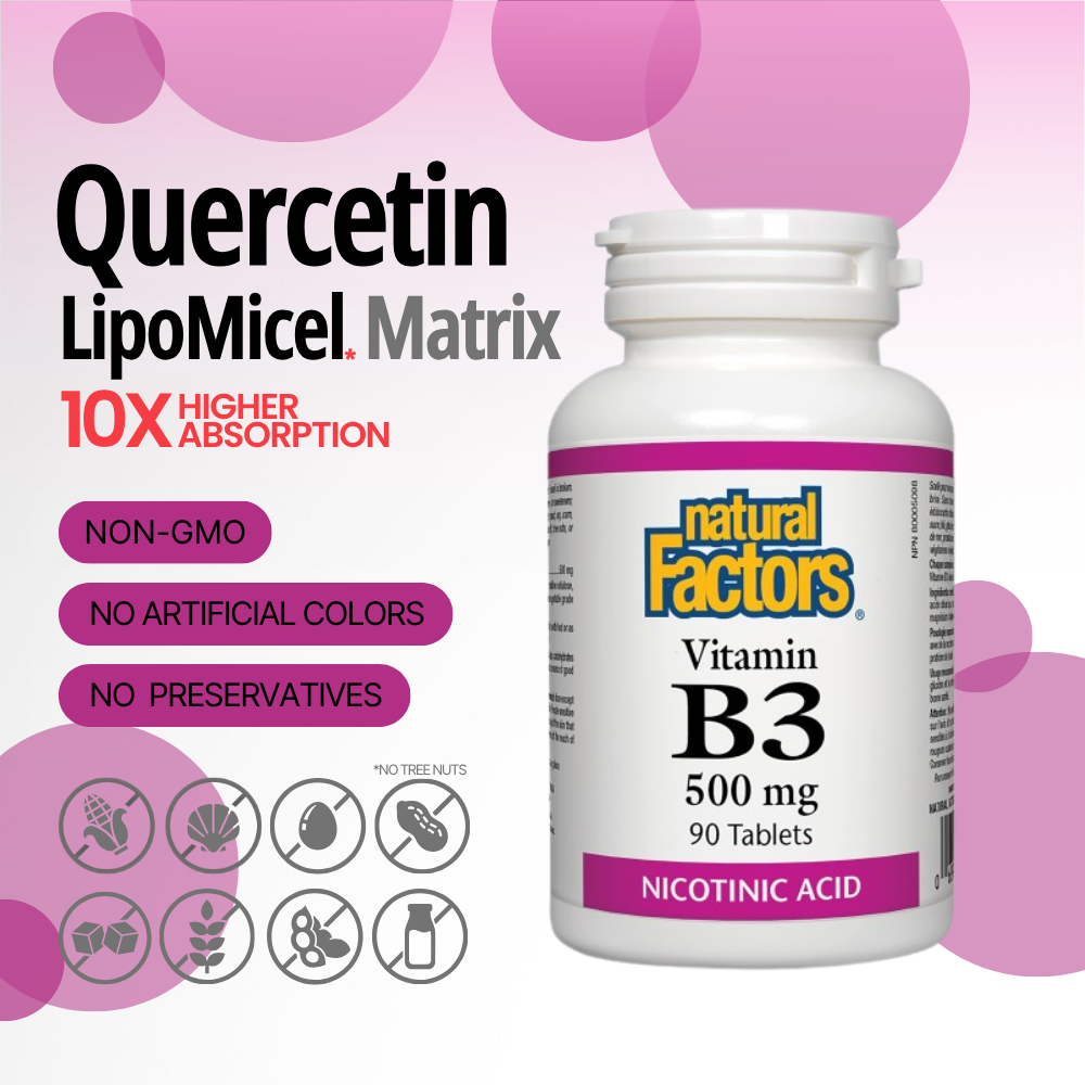 Vitamin B3 500 mg 90 Tablets