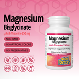 Magnesium Bisglycinate plus L-Theanine 250 mg 90 Veggie Caps