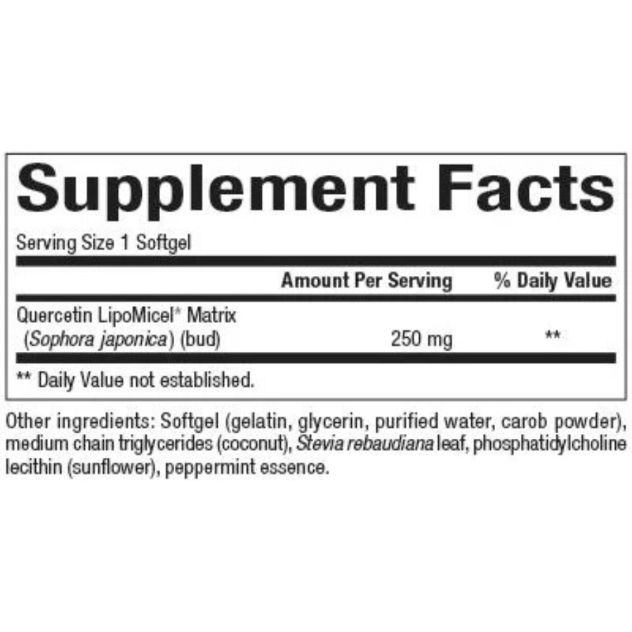 Quercetin LipoMicel Matrix, 120 Softgels