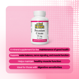 Potassium Citrate 99 mg 90 Tablets