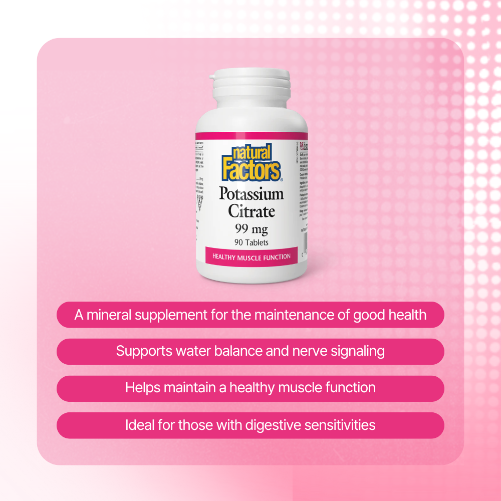 Potassium Citrate 99 mg 180 Tablets