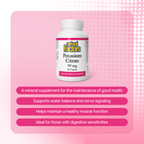 Potassium Citrate 99 mg 180 Tablets