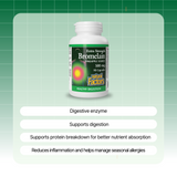 Extra Strength Bromelain 500 mg 90 Capsules