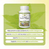 HerbalFactors Ultimate Prostate Support, 60 Softgels