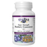 BlueRich Super Strength Blueberry Concentrate 500 mg 180 Softgels