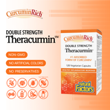 CurcuminRich Theracurmin Double Strength, 120 Veggie Caps