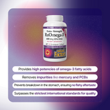 RxOmega-3 Extra Strength 600mg, 150 Enteripure Softgels