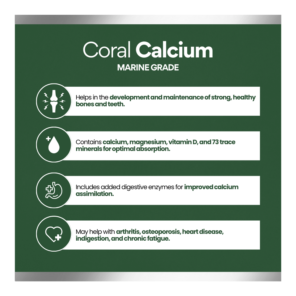 Original Coral Calcium 180 Capsules