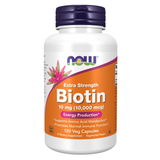 Biotin 10000 mcg 120 Veggie Caps