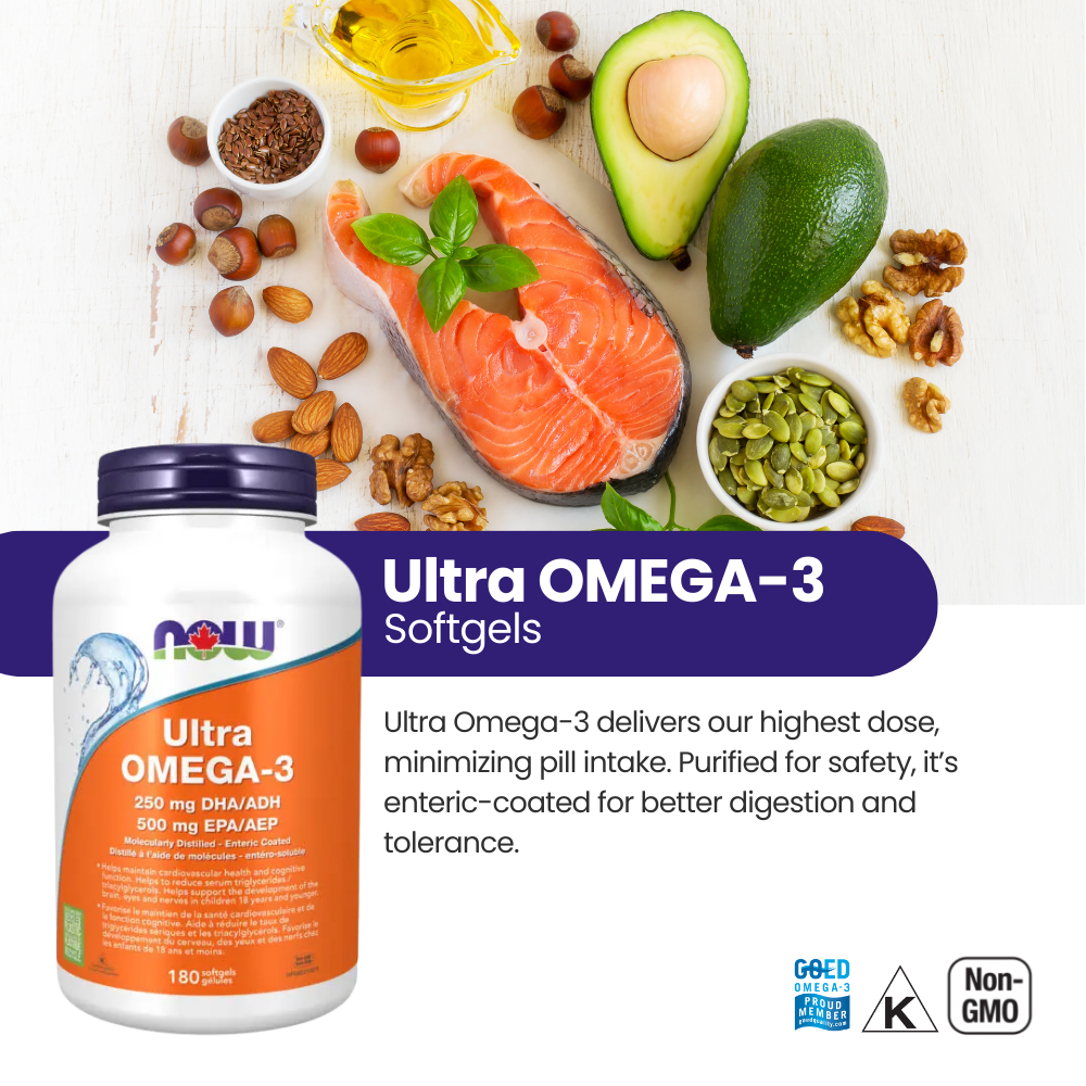 Ultra Omega-3, 180 Softgels