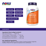 Ultra Omega-3, 180 Softgels