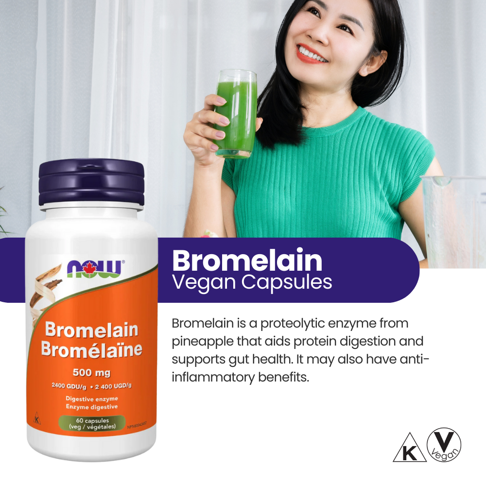 Bromelain 500 mg 60 Veggie Caps