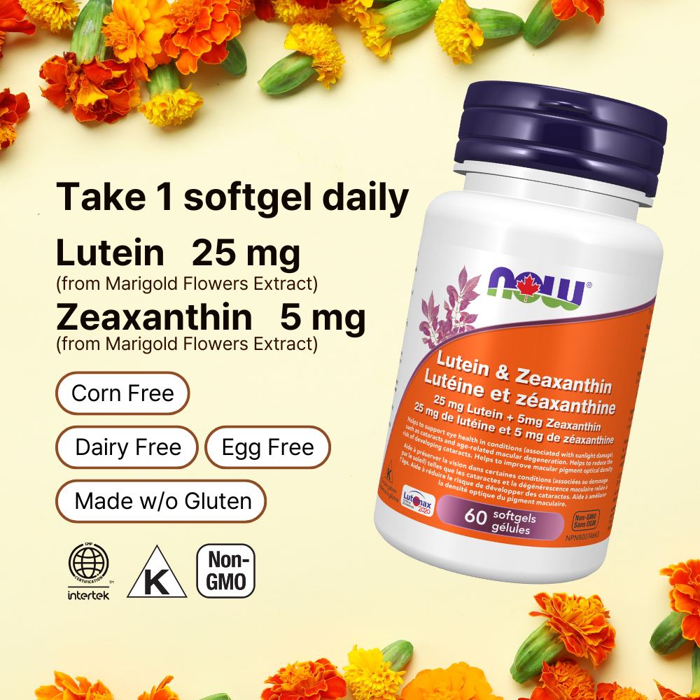 Lutein & Zeaxanthin 60 Softgels