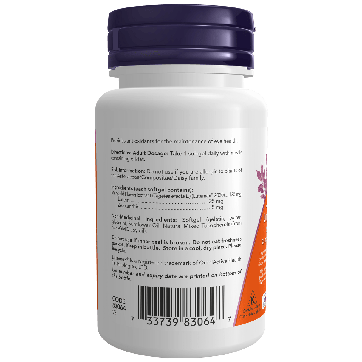 Lutein & Zeaxanthin 60 Softgels