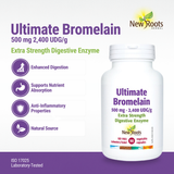 Ultimate Bromelain 500 mg Double Strength 90 Veggie Caps