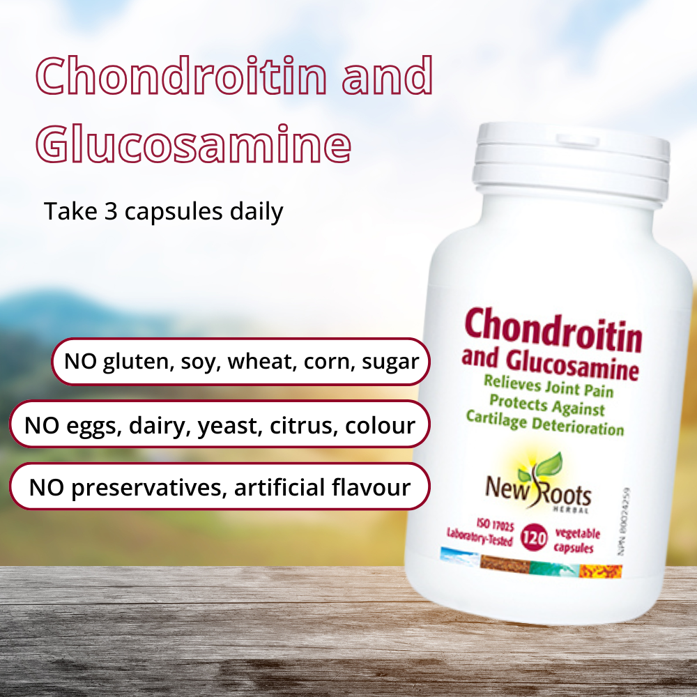 Chondroitin & Glucosamine 120 Veggie Caps