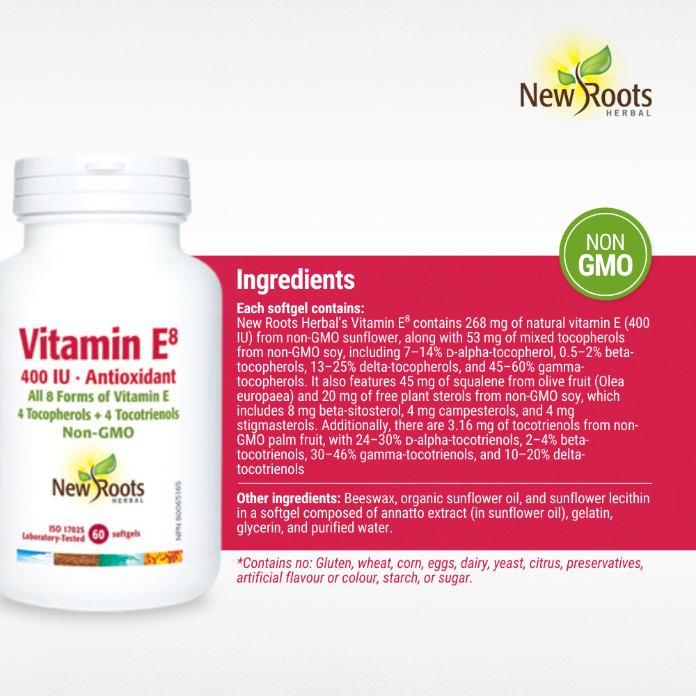 Vitamin E 400 IU 60 Softgels