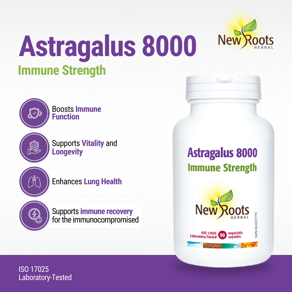 Astragalus 8000 Immune Strength 90 Veggie Caps