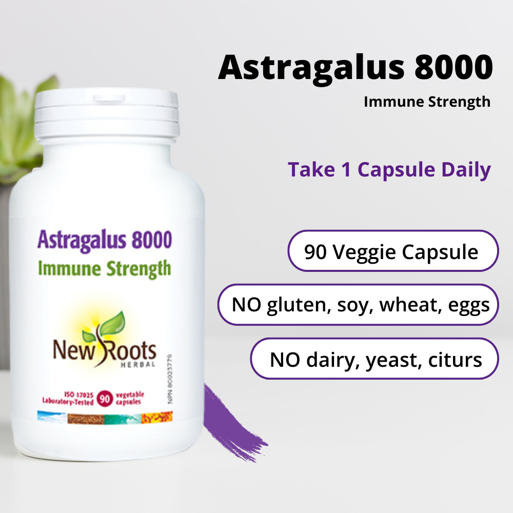 Astragalus 8000 Immune Strength 90 Veggie Caps