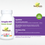 Astragalus 8000 Immune Strength 90 Veggie Caps