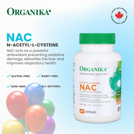 Nac (N-Acetyl-L-Cysteine) 90 Capsules