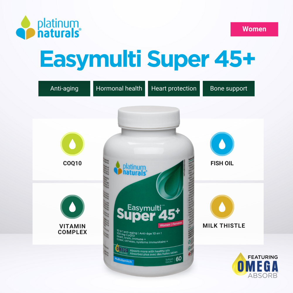 Super Easymulti 45+ for Women 60 Softgels