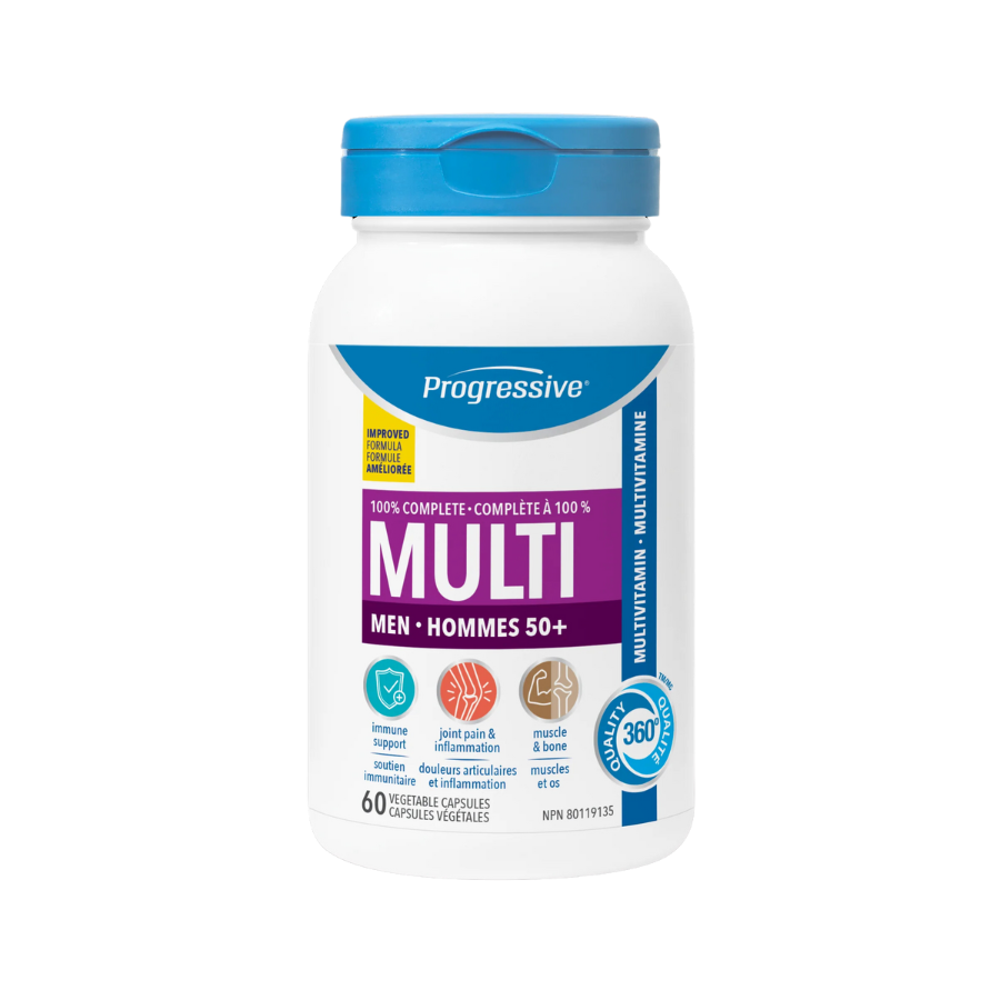 Multivitamin For Adult Men 50+ 60 Veggie Caps