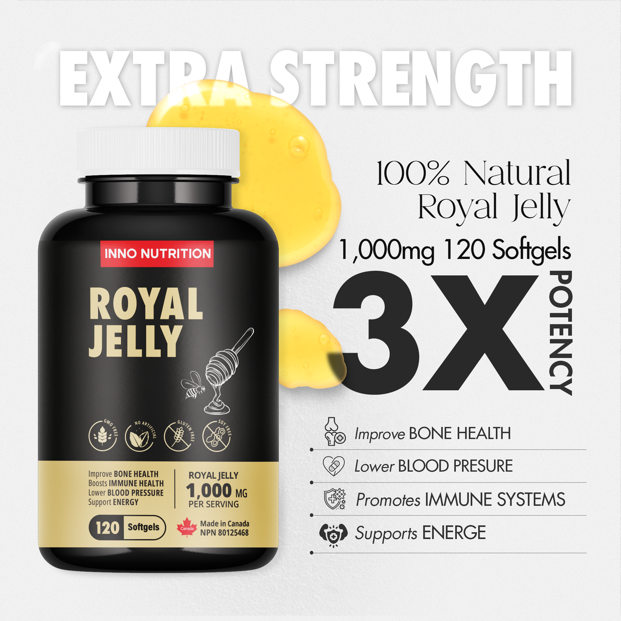 Royal Jelly 120 Softgels