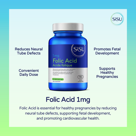 Folic Acid 1 mg, 90 Tablets