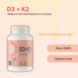 D3+K2 120 Softgels