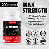 L-citrulline 750 mg 200 Capsules